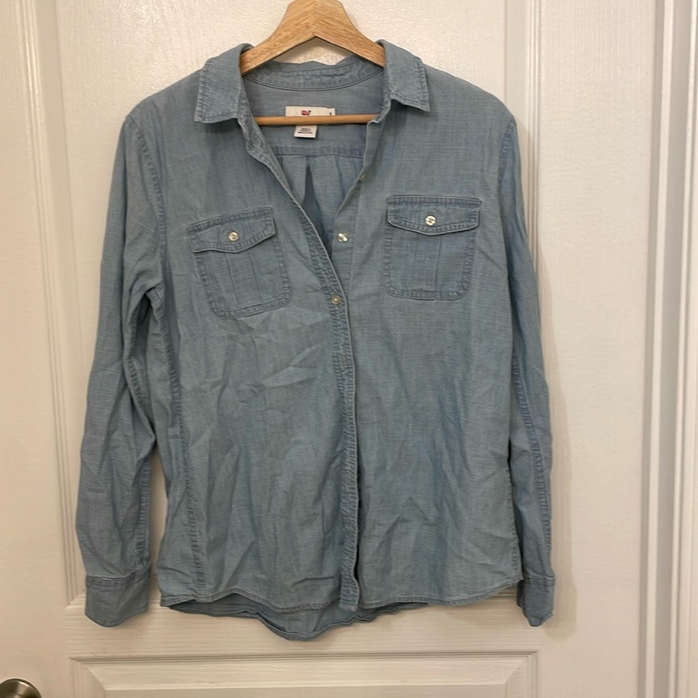 Vineyard Vines Chambray Denim Shirt
